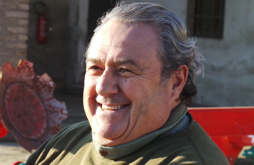 Marino Pasotti, proprietario della Società Agricola Le Colombaie di Visano (Brescia).